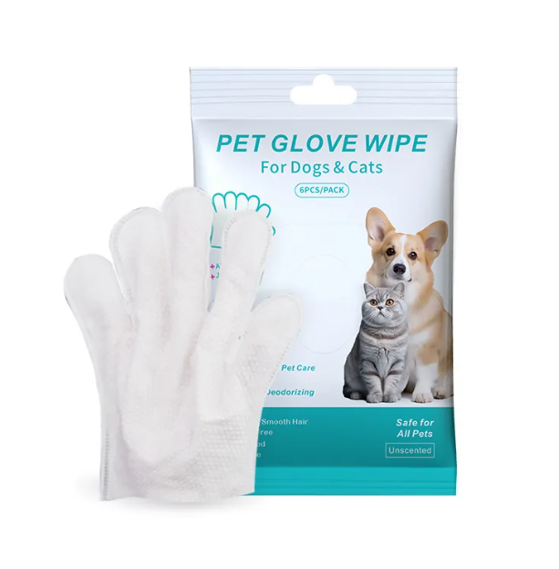 Pet Cleaning Gloves & Wipes – Gentle Care for Cats & Dogs