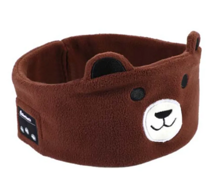 Animal Bluetooth Sleep Mask – Wireless Headband Headphones