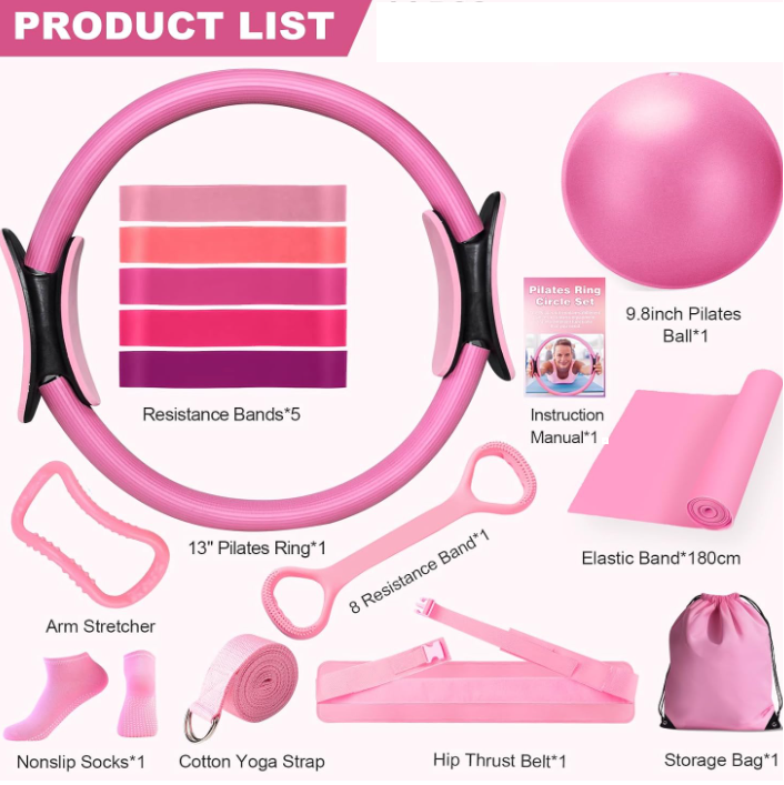 13-Piece Yoga & Pilates Set – Everything You Need to Start