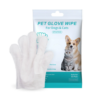 Pet Cleaning Gloves & Wipes – Gentle Care for Cats & Dogs