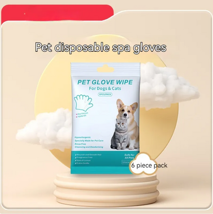 Pet Cleaning Gloves & Wipes – Gentle Care for Cats & Dogs